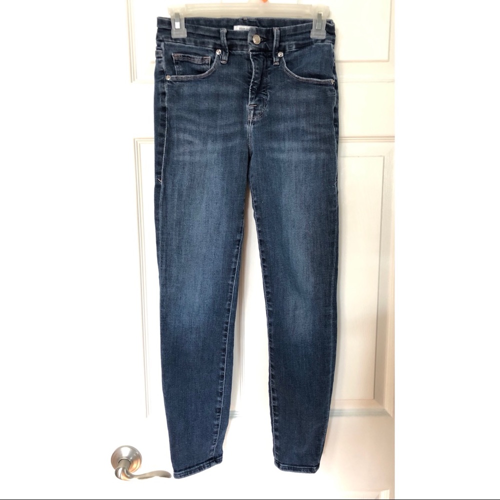 Good American Good Leg Crop Jeans